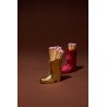 Botte Porte-allumettes en céramique Nashville (25 pièces) - Rouge & Rose