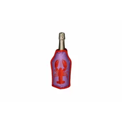 Rafraichisseur bouteille Homard mauve/Rouge