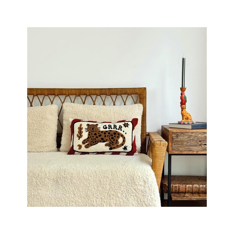 Coussin Influence Léopard 30x50