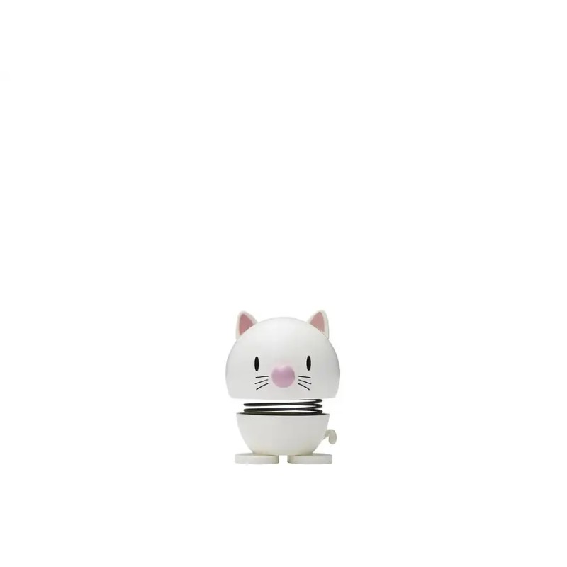Chat Hoptimist chat blanc