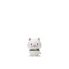 Chat Hoptimist chat blanc