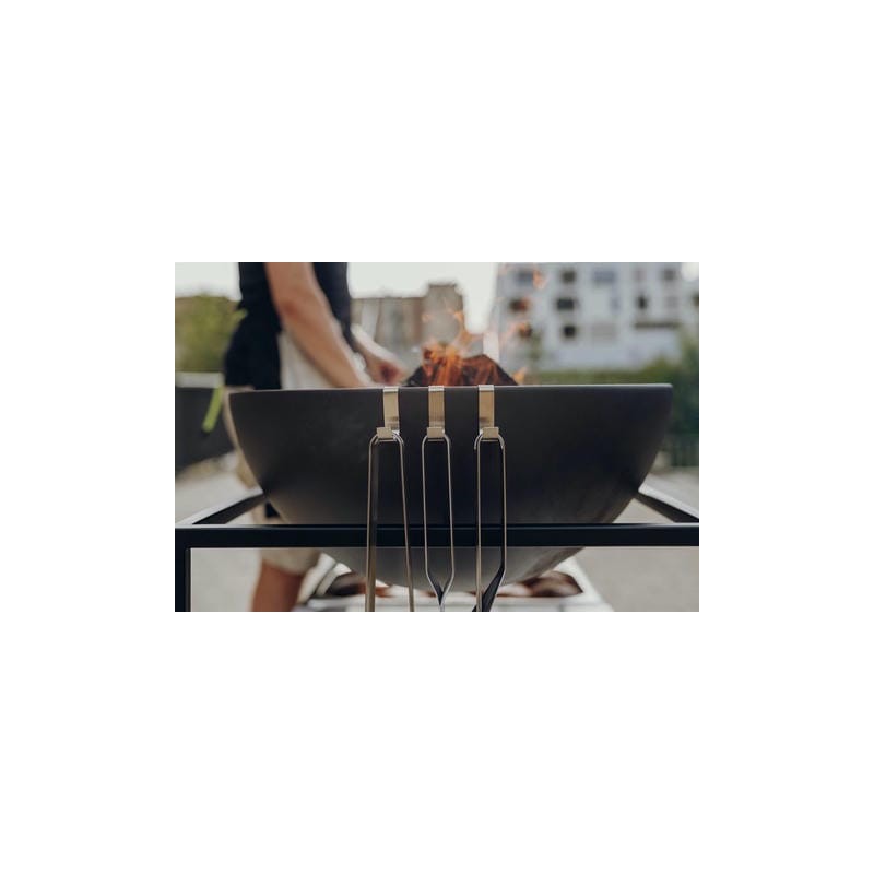 Grattoir barbecue Silver
