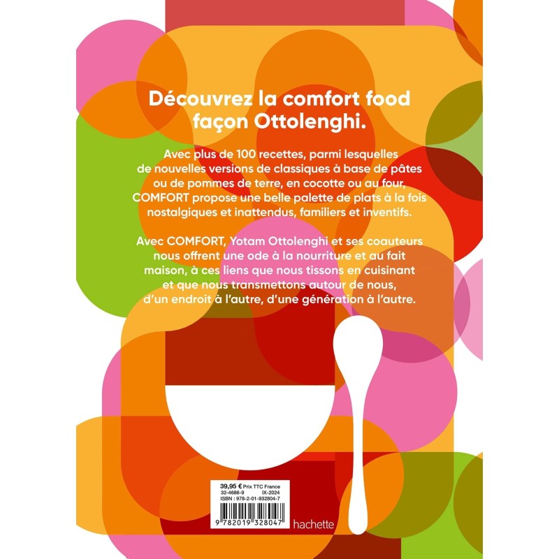 COMFORT Ottolenghi, livre de recettes