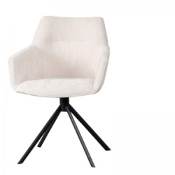 JOHNSON Fauteuil Ecru