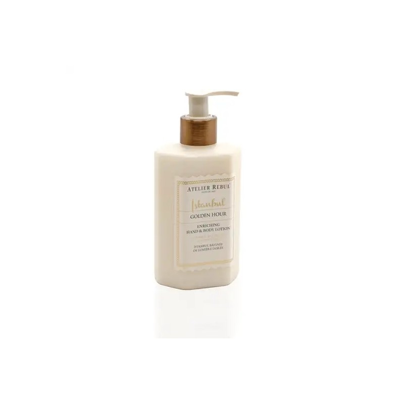 ISTANBUL Golden Hour Lotion mains & corps