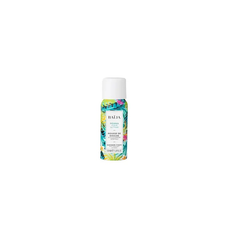 Moana Mousse de douche BAIJA Fleur de Tiaré 50 ml / 200 ml