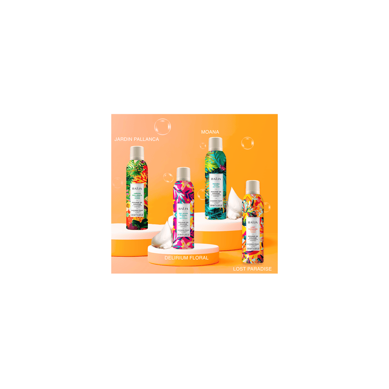 Ile d'azur Mousse de douche BAIJA vanille frangipanier 50 ml / 200 ml