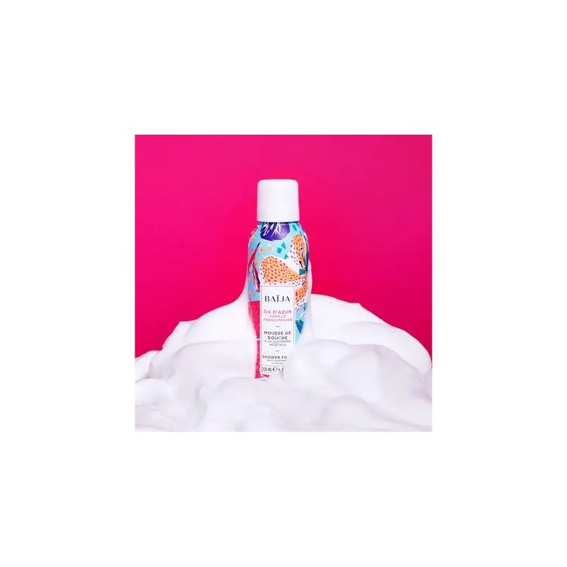 Ile d'azur Mousse de douche BAIJA vanille frangipanier 50 ml / 200 ml