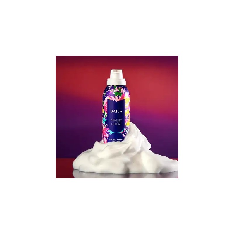 Minuit Cheri Mousse de douche BAIJA tubéreuse envoutante 50 ml / 200 ml