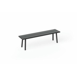 Fred’s Bench – Banc de jardin design 3 places en aluminium | Fatboy