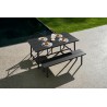 Fred’s Bench – Banc de jardin design 3 places en aluminium | Fatboy