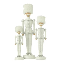 Statues Casse Noisette Resine Cutie Blanc