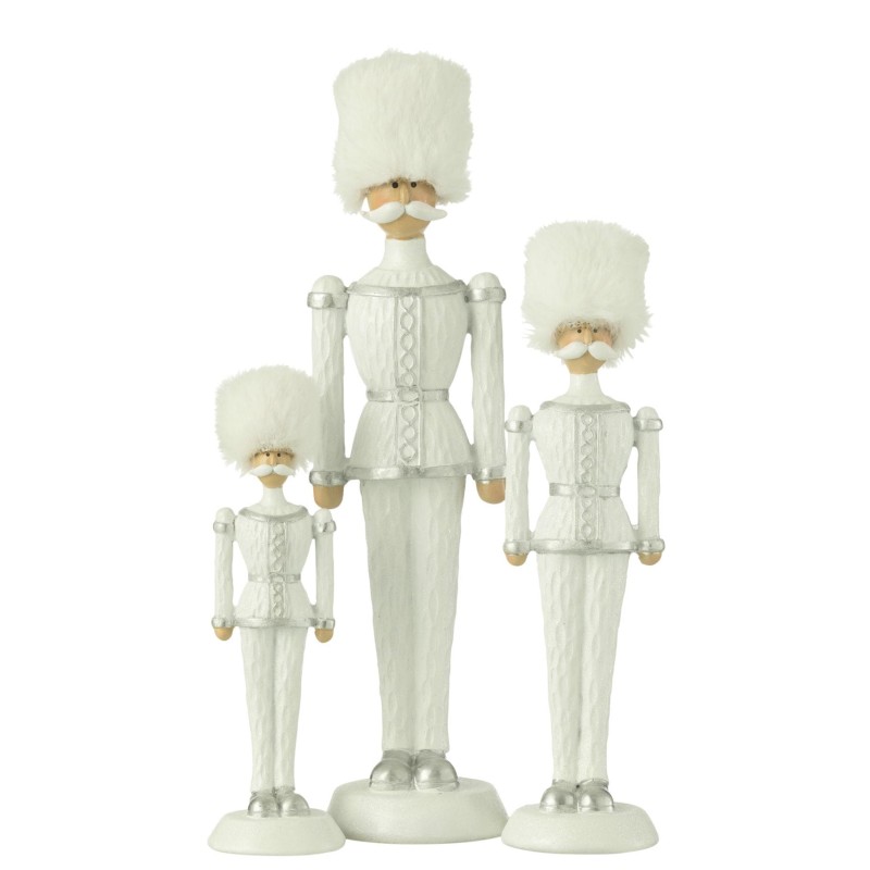 Statues Casse Noisette Resine Cutie Blanc