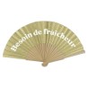 Éventail à Paillettes Beige – Besoin de Fraîcheur