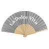 Éventail à Paillettes Gris – La dolce Vita