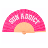 Éventail à Paillettes Rose – Sun addict