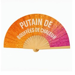 Éventail à Paillettes multi – Putain de bouffée de chaleur