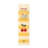 Éventail jaune/blanc – Cerise