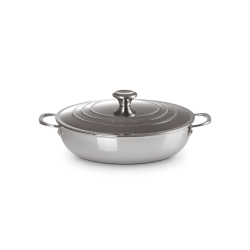 Sauteuse Provençale en Inox Signature avec Couvercle