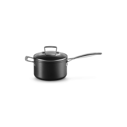 Casserole Anti-Adhérente Les Forgées avec Couvercle en Verre et Poignée