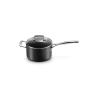 Casserole Anti-Adhérente Les Forgées avec Couvercle en Verre et Poignée