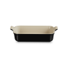 Plat rectangulaire Héritage en céramique Large 32cm