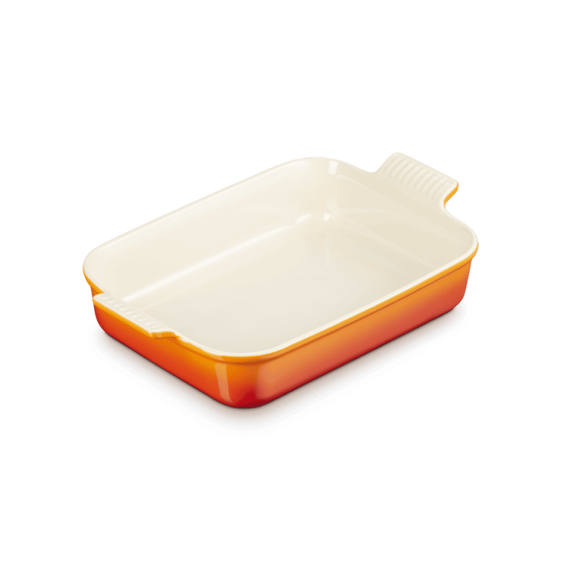 Plat rectangulaire Héritage en céramique Large 32cm