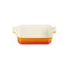 Plat rectangulaire Héritage en céramique Medium 26cm