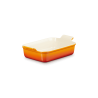 Plat rectangulaire Héritage en céramique Medium 26cm