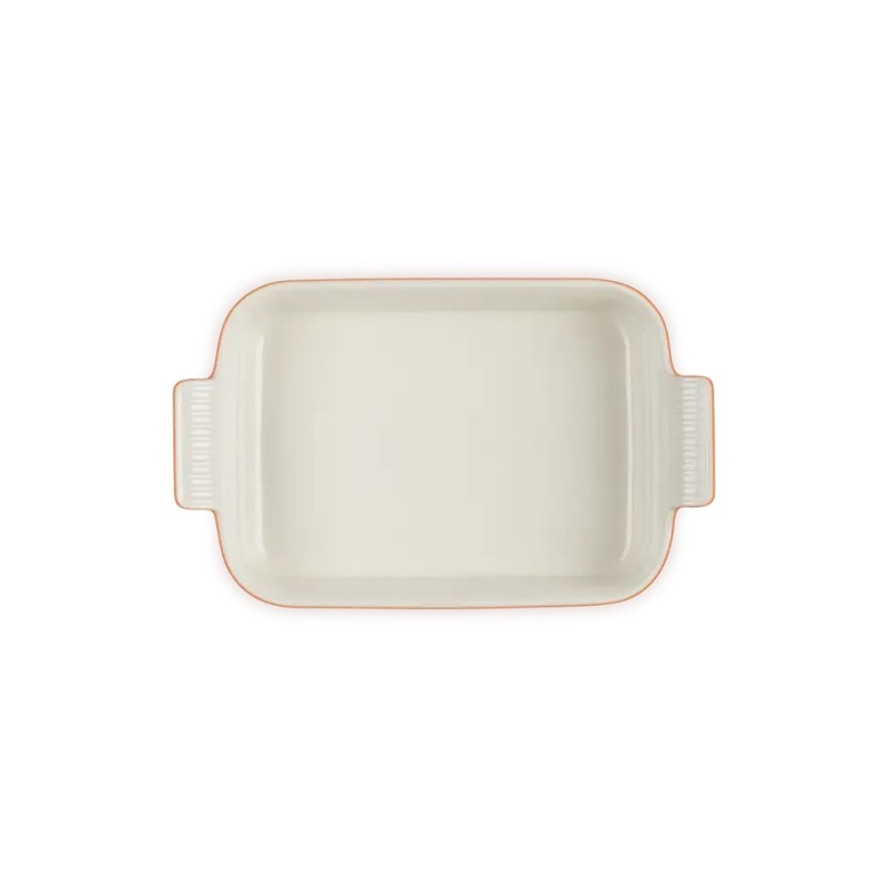Plat rectangulaire Héritage en céramique Medium 26cm