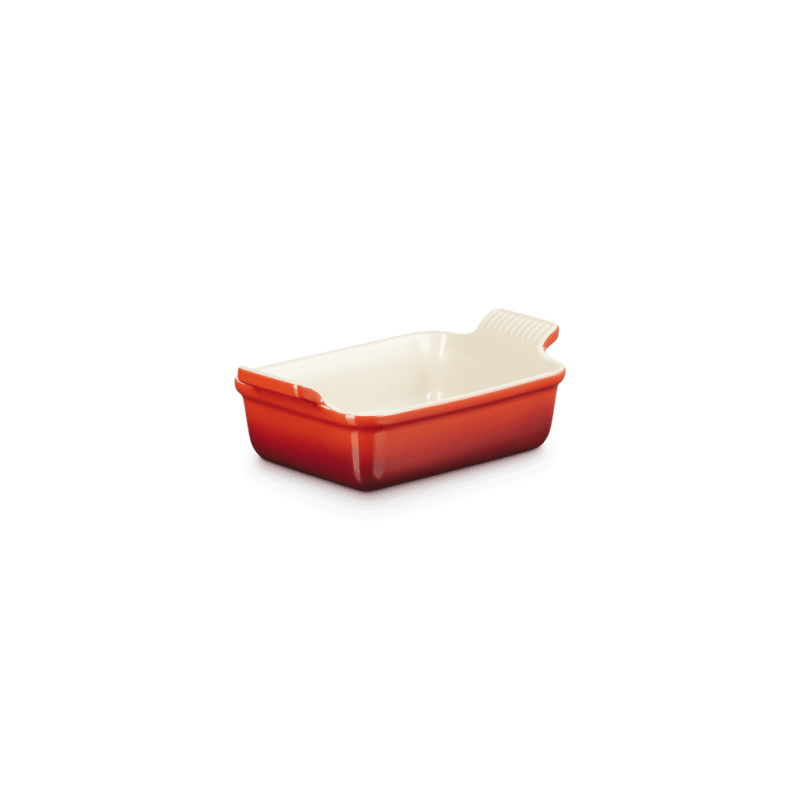 Plat rectangulaire Héritage en céramique Small 19cm