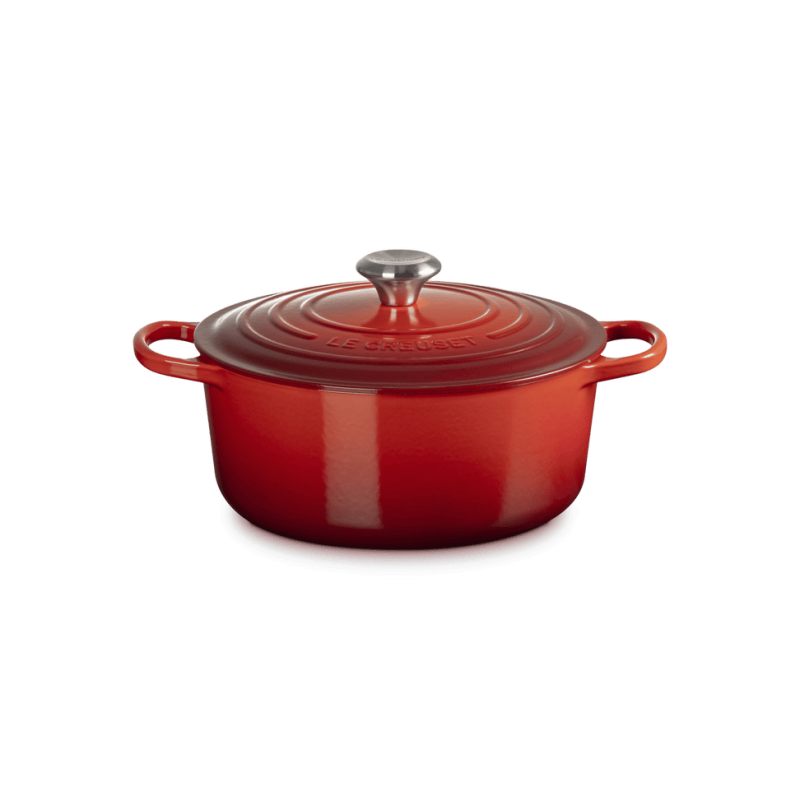 Cocotte ronde en fonte émaillée Ø 28 cm