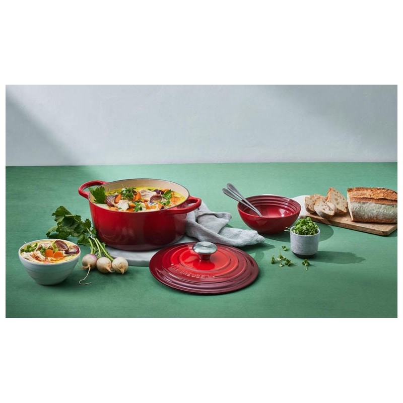 Cocotte ronde en fonte émaillée Ø 28 cm