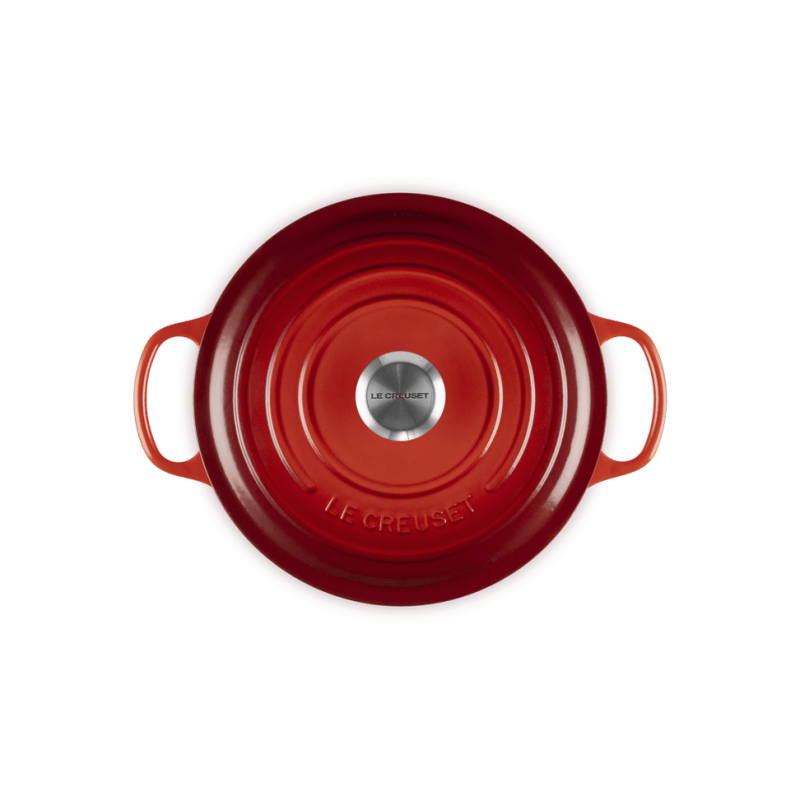 Cocotte ronde en fonte émaillée Ø 28 cm