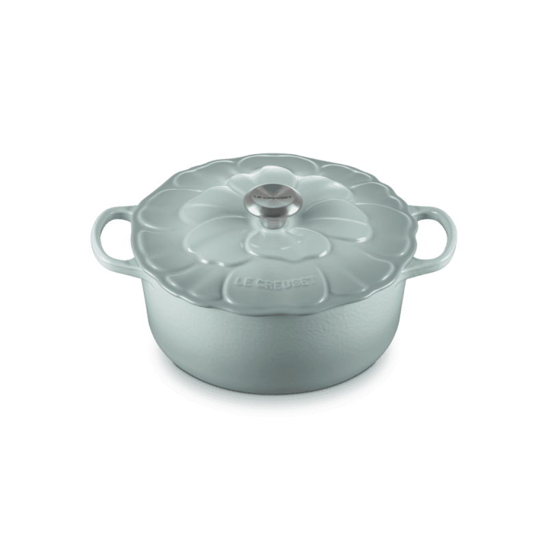 Cocotte ronde Pétales en fonte émaillée Ø 26 cm