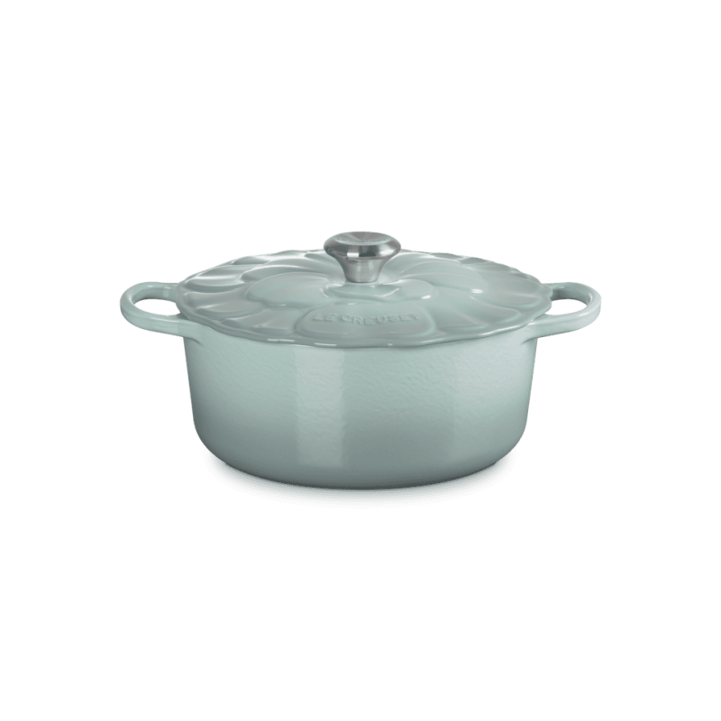 Cocotte ronde Pétales en fonte émaillée Ø 26 cm