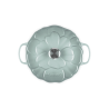 Cocotte ronde Pétales en fonte émaillée Ø 26 cm