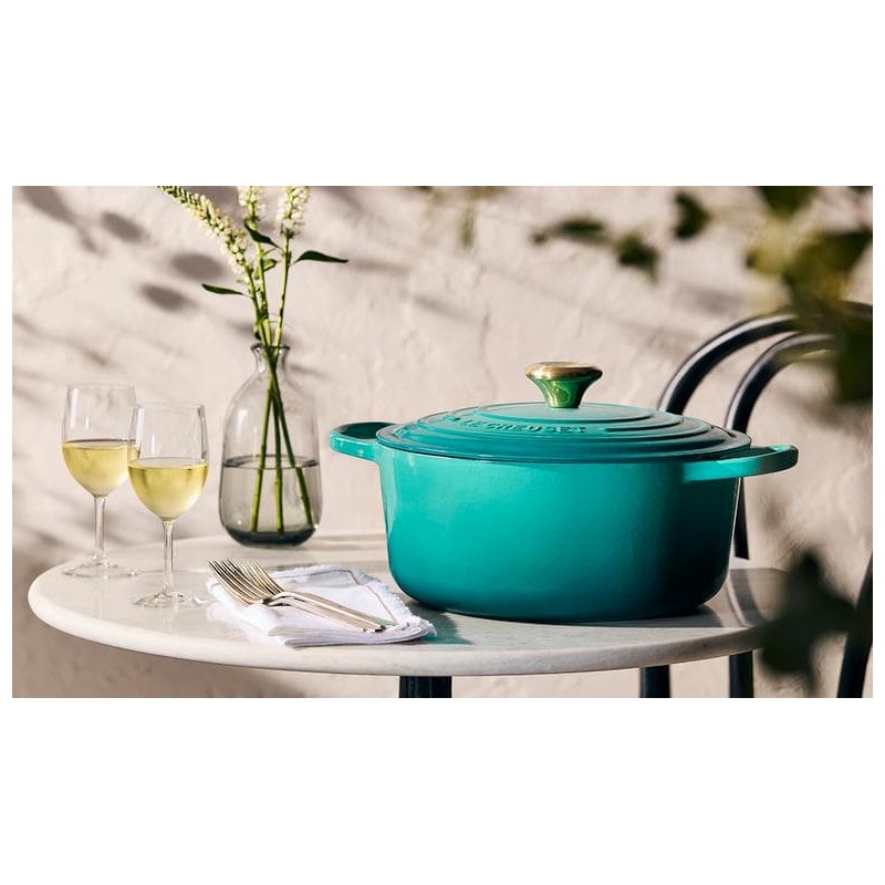 Cocotte ronde en fonte émaillée Ø 24 cm