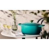 Cocotte ronde en fonte émaillée Ø 24 cm