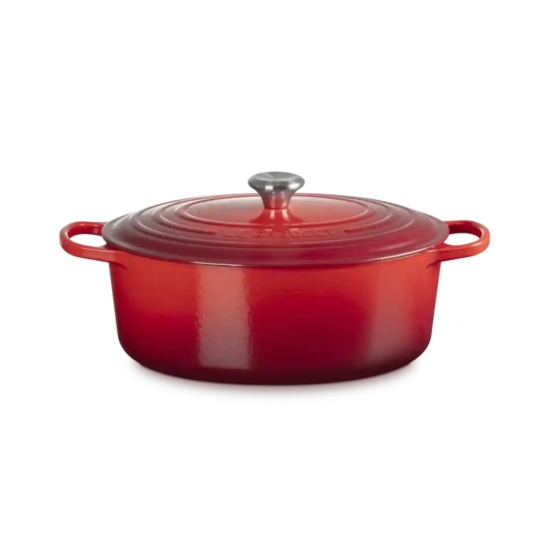 Cocotte Ovale en fonte émaillée 33 cm