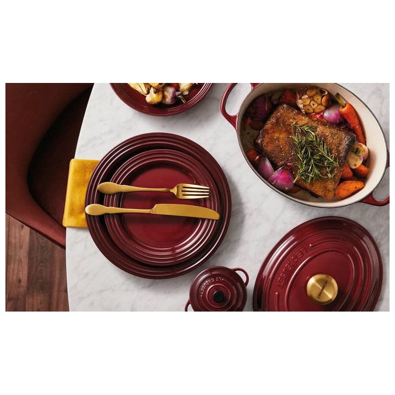 Cocotte Ovale en fonte émaillée 33 cm