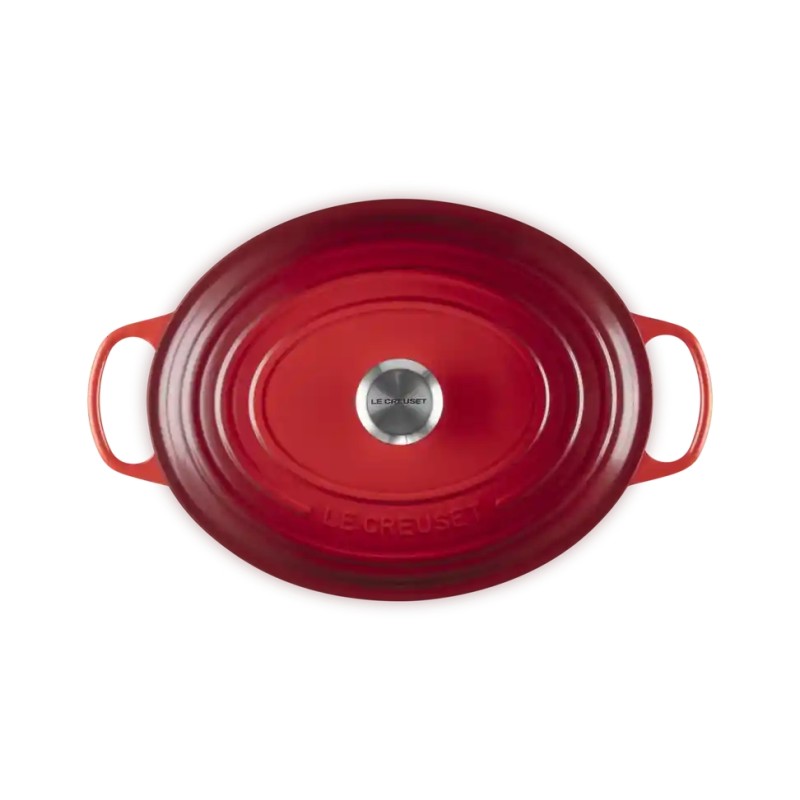Cocotte Ovale en fonte émaillée 33 cm