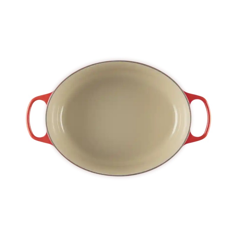 Cocotte Ovale en fonte émaillée 33 cm