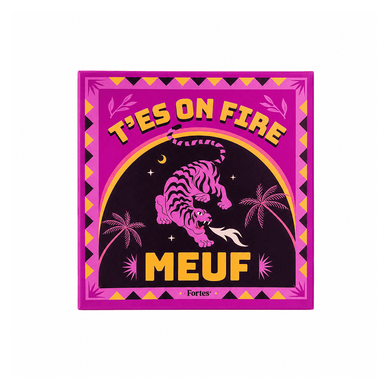 T'es ON FIRE Meuf Boite de 100 allumettes /XXl
