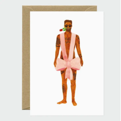 Carte de vœux Homme Cadeau - Amour & amitié