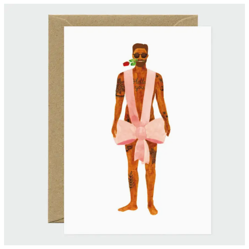 Carte de vœux Homme Cadeau - Amour & amitié