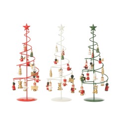 Arbre De Noel + Figurines Tourbillon Metal