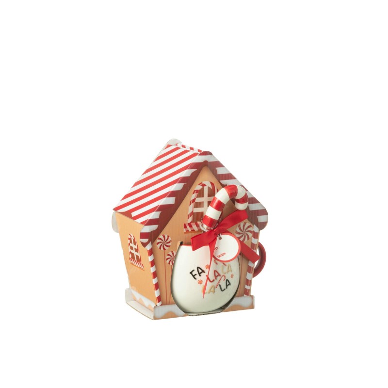 Mug avec sa cuillière sucre d'orge (boîte cadeau)