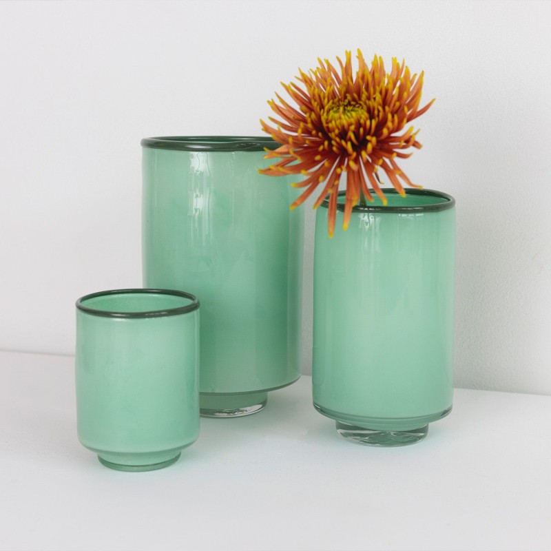 MILO Vase Pistachio Green - Medium