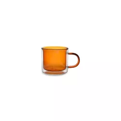 LIV Tasse Double Paroi 27cl s/2 - Ambre